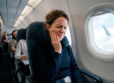 ¿Por qué pueden doler los dientes al viajar en avión? Descubre qué es la barodontalgia